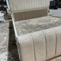 تخت خواب دونفره اطلس کد ۱۶۰۲|تخت و سرویس خواب|مشهد, زمرد|دیوار