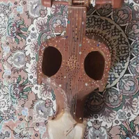 ساز بلوچی خوش صدا با چوب پرپوک در شهرستان منوجان