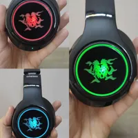 هدفون بیسیم مشکی RGB|قطعات و لوازم جانبی رایانه|نیشابور, هفده شهریور|دیوار