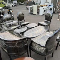 مبل ۷نفره کلاسیک پارچه شانل ترک|مبلمان خانگی و میز عسلی|تهران, دروازه شمیران|دیوار