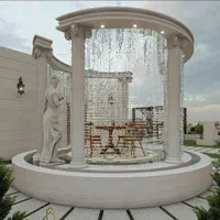 آلاچیق آرک ستون طاق  آبنما فایبرگلاس