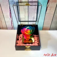 گل رز جاویدان تمام پلکسی در انواع رنگ ها کد ۶۱|گل و گیاه طبیعی|تهران, میدان ولیعصر|دیوار