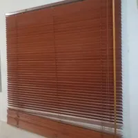 پرده کرکره چوبی ۲/۵سانتی|پرده، رانر، رومیزی|تهران, افسریه|دیوار