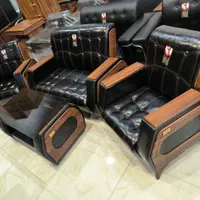 ست میز صندلی مدیریت مبلمان اداری نیم ست مبل۶ نیمست|مبلمان اداری|سلماس, |دیوار