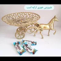*کالسکه اسب دکوری ٪مجسمه برنز کادویی برنز ظرف برنز|مجسمه، تندیس، ماکت|قم, نخودی|دیوار