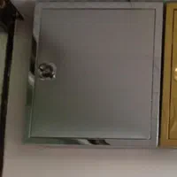 جعبه اتشنشانی اتش نشانی استیل نقره ای براق