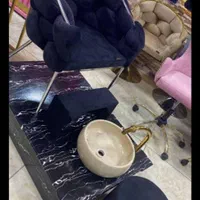 صندلی پدالی ترولی اینه  تجهیزات آرایشگاهی سرشور|آرایشگاه و سالن‌های زیبایی|تهران, نعمت‌آباد|دیوار