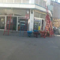 انواع نردبان پروفیلی وخانگی بارنگ کوره ای و جوشCO2|ابزارآلات|ارومیه, |دیوار
