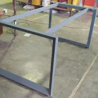 کنفرانس مدرن پایه فلزی 4 نفره 150*90|دفتر کار|کرج, چهارصد دستگاه|دیوار