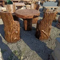 میز صندلی پشتی دار طرح چوب درختی آبنما کوروش نیمکت|مصالح و تجهیزات ساختمان|تهران, خلیج فارس|دیوار