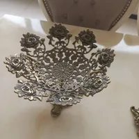 میوه خوری برنزی شیرینی خوری برنزی شکلات خوری برنزی|ظروف سرو و پذیرایی|قزوین, |دیوار