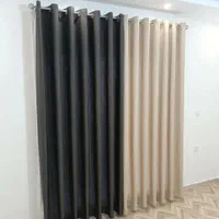 پرده اتاق خواب پرده پانچی هازان ضخیم بدون آستر|پرده، رانر، رومیزی|تهران, عبدل‌آباد|دیوار