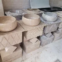 روشویی سنگ طبیعی