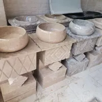 روشویی سنگ طبیعی