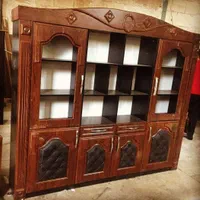 انواع کتابخانه درب دار و بدون درب
