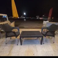 صندلی پلاستیکی باغی ویلایی و جلو مبلی عسلی tyu89|مبلمان خانگی و میز عسلی|مشهد, عبادی|دیوار