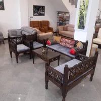 تخت سنتی چوبی|مبلمان خانگی و میز عسلی|رشت, جانبازان|دیوار