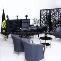 میز مدیریت c0081|مبلمان اداری|قم, زاویه|دیوار