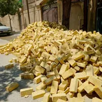 سنگ ماسه آجر پوکه بادامی بیس  قلوه خاک باغچه وکود|مصالح و تجهیزات ساختمان|همدان, |دیوار