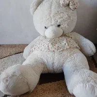 خرس ۱متری وتعدادی عروسک