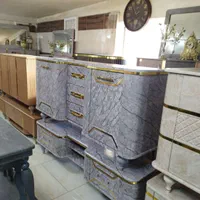 آینه کنسول سنگین شرکتی|بوفه، ویترین، کنسول|ارومیه, |دیوار