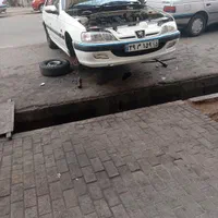 تعمیر کجی وصداگیری اکسل روی ماشین|خدمات موتور و ماشین|تبریز, |دیوار