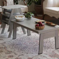 میز مستطیل و 4 عسلی کم جا- طوسی مات طرح چوب|مبلمان خانگی و میز عسلی|اصفهان, باغ فدک|دیوار