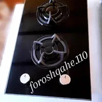 اجاق گاز رو میزی کد۱۱۰توکار2دو شعله صفحه ای رومیزی