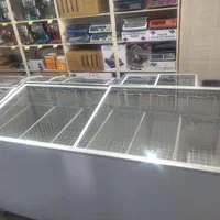 فریزر بستنی درب شیشه ای، فریزر صندوقی|فروشگاه و مغازه|کرمانشاه, |دیوار