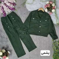 ست دخترانه بسیار شیک جنس کتان کش (بنگال)|لباس|قم, آذر (نکویی)|دیوار