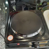 اجاق گاز برقی تک شعله و ۲ شعله رومیزی هیتر برقی|اجاق گاز و لوازم برقی پختوپز|رشت, نظری|دیوار