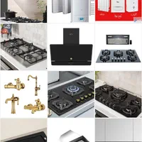 گازشیشه پنج شعله با ترموکوبل