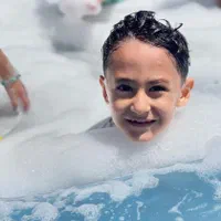 جشنواره آب و کف برای کودکان