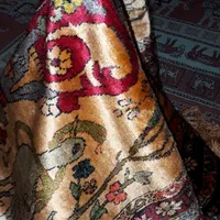 ۲ تخته فرش ابریشم دویدوخ دورو ترکمن|فرش|تهران, شهرک آزادی|دیوار
