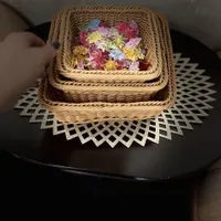 سبدهای دست بافت