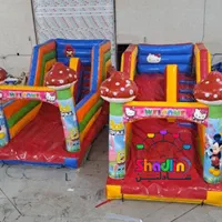 سرسره بادی طرح قارچ خانه کودک شرکت شادلین|اسباب‌‌بازی|تهران, خرمشهر|دیوار