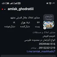 دو عدد پیج شخصی 52کا و پیج املاک کاری 18کا|لوازم جانبی موبایل و تبلت|مشهد, شهید قربانی|دیوار