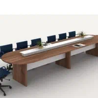 میزکنفرانس دفترشرکتی بنگاه گوزنیMDFوکیوم مدل ۱۲۱|مبلمان اداری|ارومیه, |دیوار