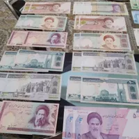اسکناس جفت بانکی جمهوری|کلکسیون سکه، تمبر، اسکناس|شهرضا, |دیوار
