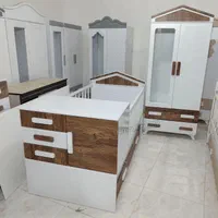 سیسمونی تخت و کمد نوزاد ویترین بچه سرویس کودک|اسباب و اثاث بچه|تهران, یافت‌آباد|دیوار