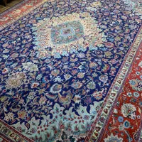 فرش دستبافت تبریز ۱۲ متری ۴۰ رج (رنگ گیاهی)