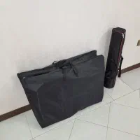 میز صندلی تاشو ست چهارنفره با میز چوبی کم جا|کوهنوردی و کمپینگ|قم, شهرک فاطمیه|دیوار