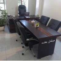 میز صندلی اریکا پنل بلند خودرنگ مدیریت|دفتر کار|اصفهان, ملاصدرا|دیوار