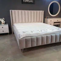 سرویس تخت خواب و نیم سرویس ۲نفره دونفره تشک لمسه|تخت و سرویس خواب|شیراز, شهرک فرزانگان|دیوار