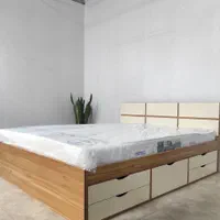 تخت دو نفره کشو دار / سرویس خواب / کف تخت|تخت و سرویس خواب|مشهد, نوید|دیوار