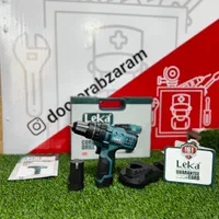 دریل شارژی فوق‌صنعتی چکشی سه نظام فلز لکا گارانتی