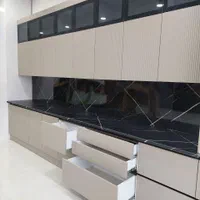 کابینت روکش نئوکلاسیک نسکافه‌ای با متریال وارداتی|مصالح و تجهیزات ساختمان|چهاردانگه (تهران), |دیوار
