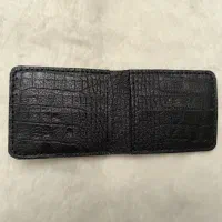 کیف پول جیبی کوچک چرم گاوی کروکودیلی دست دوز|کیف، کفش، کمربند|تهران, شهران شمالی|دیوار