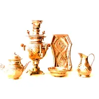 سماور دکوری برنجی قدیمی