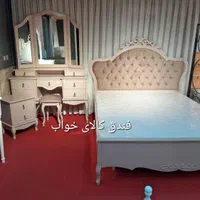 سرویس تختخواب روناک+تخت+دراور+پاتختی+صندلی|تخت و سرویس خواب|مشهد, فرهنگ|دیوار